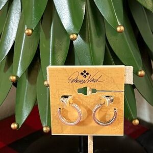 Patricia Nash Silver Hoop Earrings